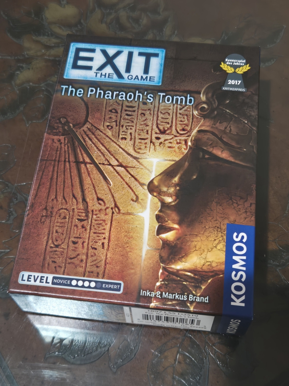 Exit the game Pharaoh's Tomb - Used; At home escape room, Level 4/5, 1-4 Players